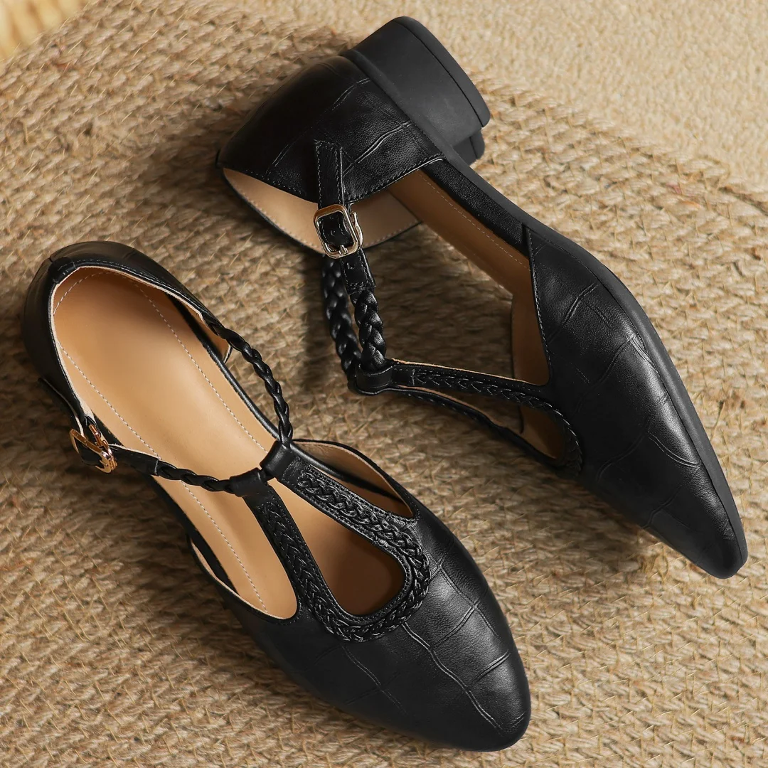 Kepa | Leather Mary Jane Shoes