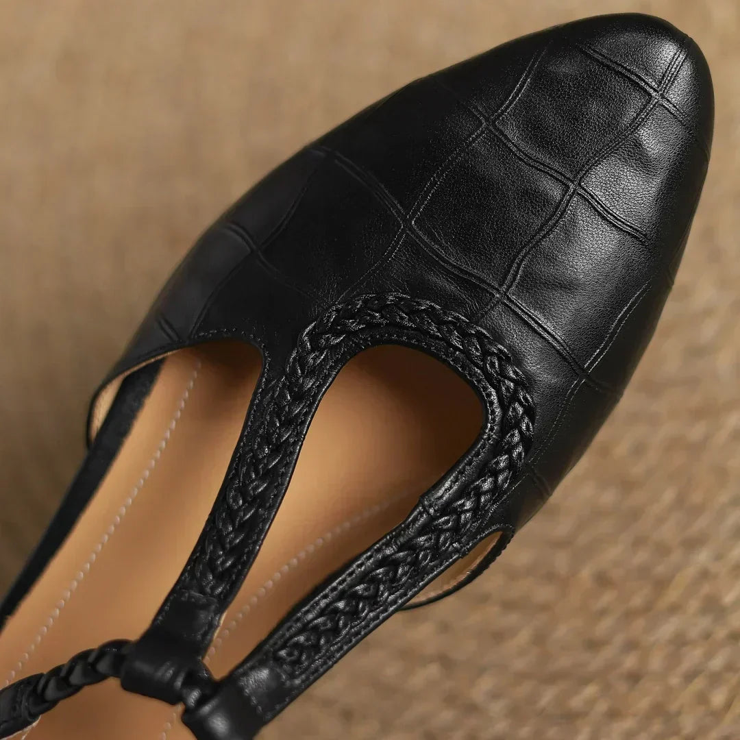 Kepa | Leather Mary Jane Shoes